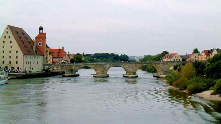 Steinerne Brücke in Regensburg
